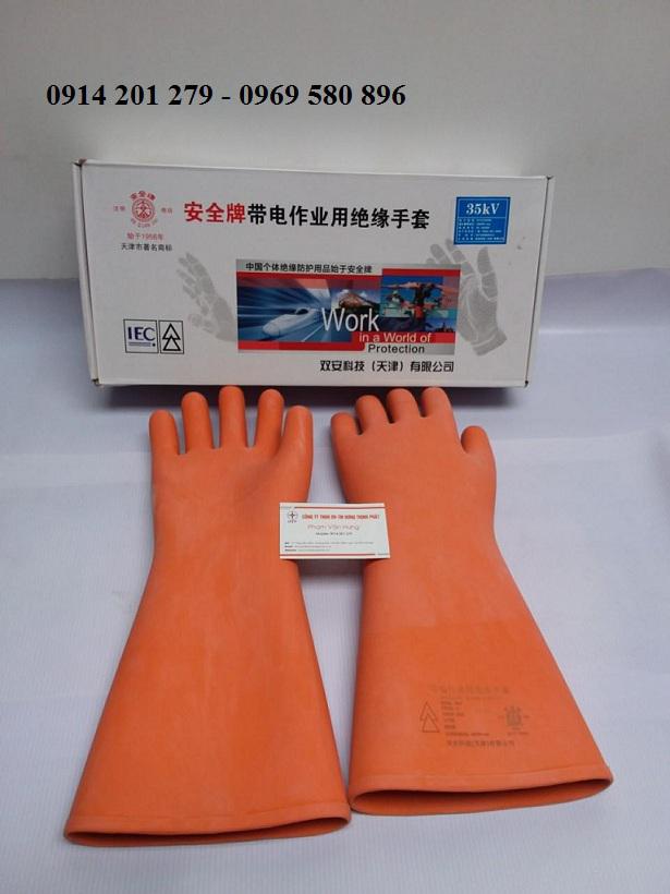 Găng tay cách điện 35kv (Taiwan)
